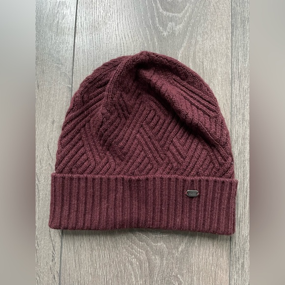 Hugo Boss Other - Burgundy Knit Beanie toque Boss by Hugo Boss